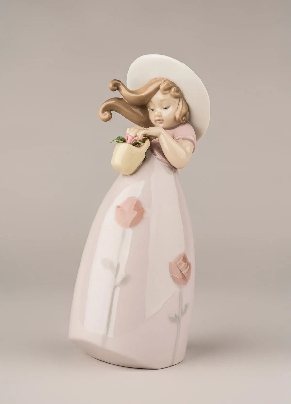 Little Rose Girl Figurine