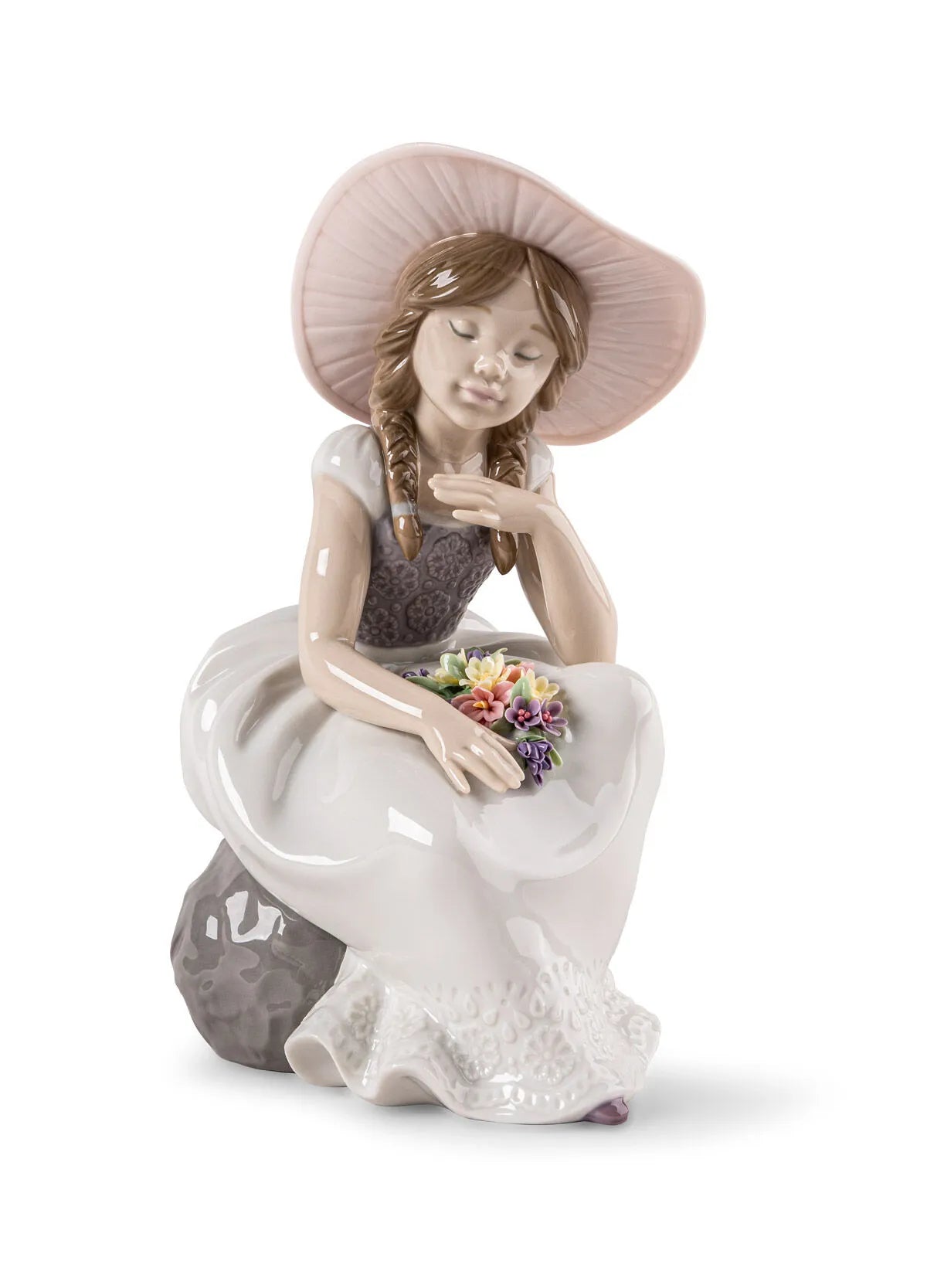Spring has come Girl Sculpture