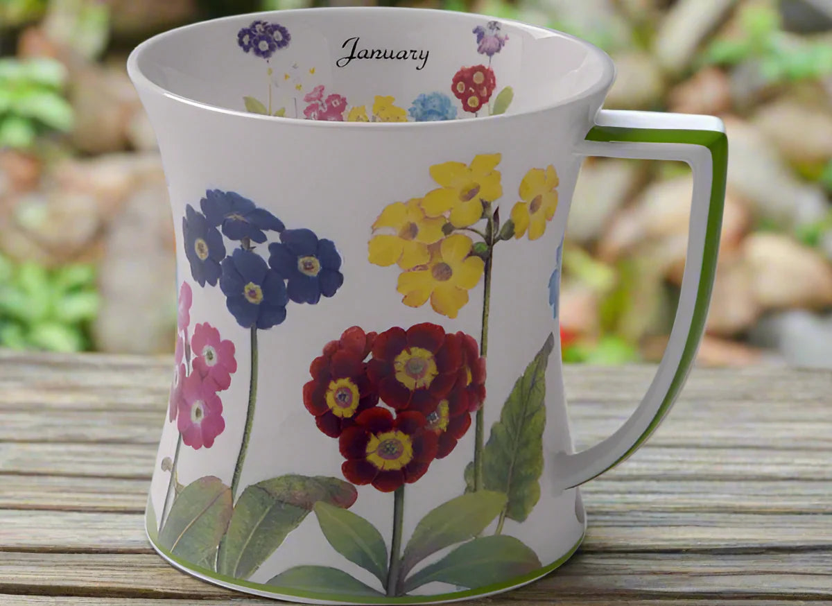 Flower Symphony Mug | January