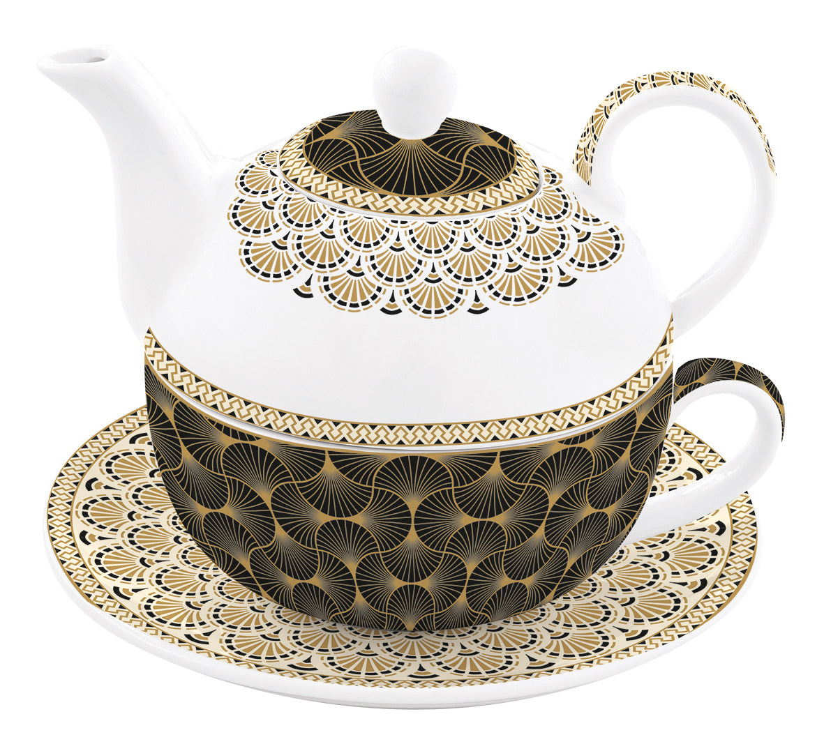 Tea for one in porcelain 350 ml in colour box - Shukha Online Store