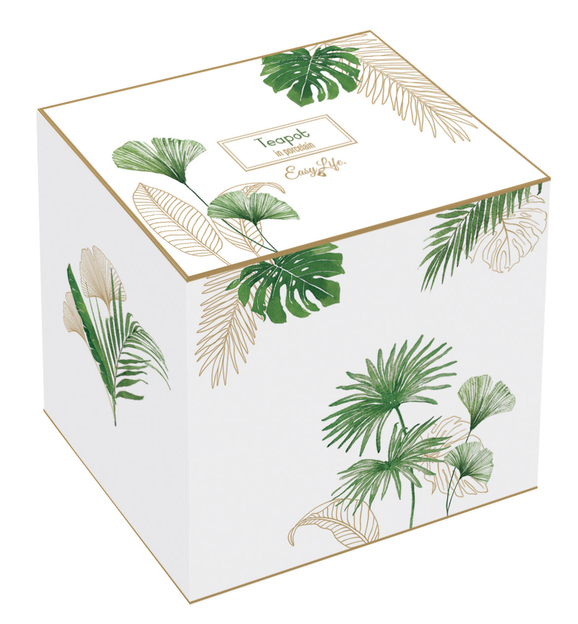 Porcelain teapot 800 ml in color box EXOTIQUE - Shukha Online Store