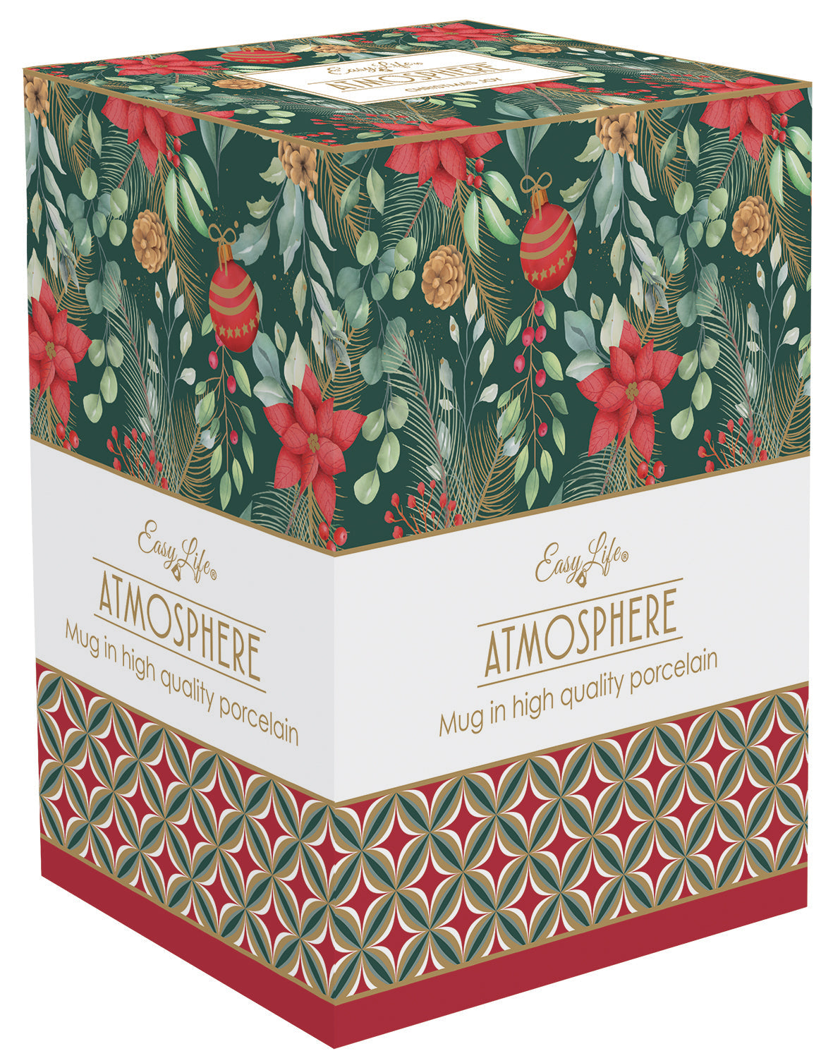 High quality Fine China mug in color box CHRISTMAS JOY - Shukha Online Store