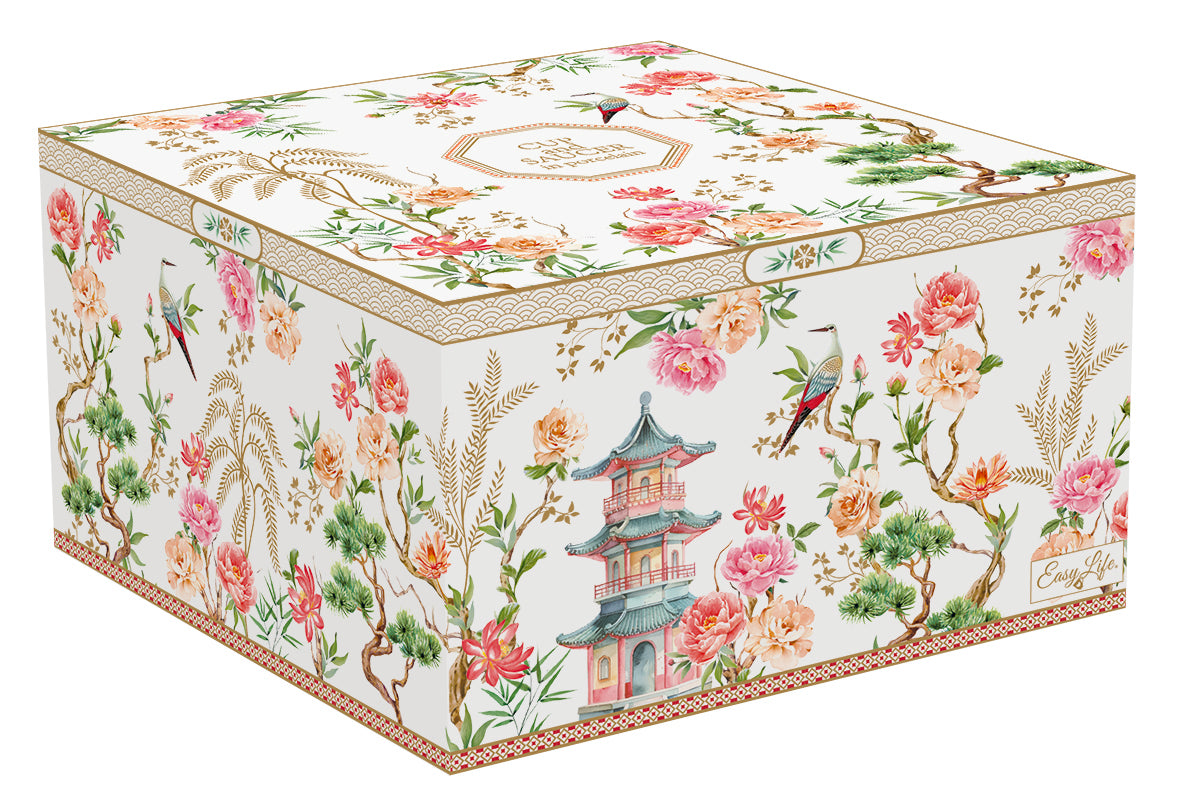 Porcelain cup & saucer 200 ml in color box JARDINS D'ORIENT