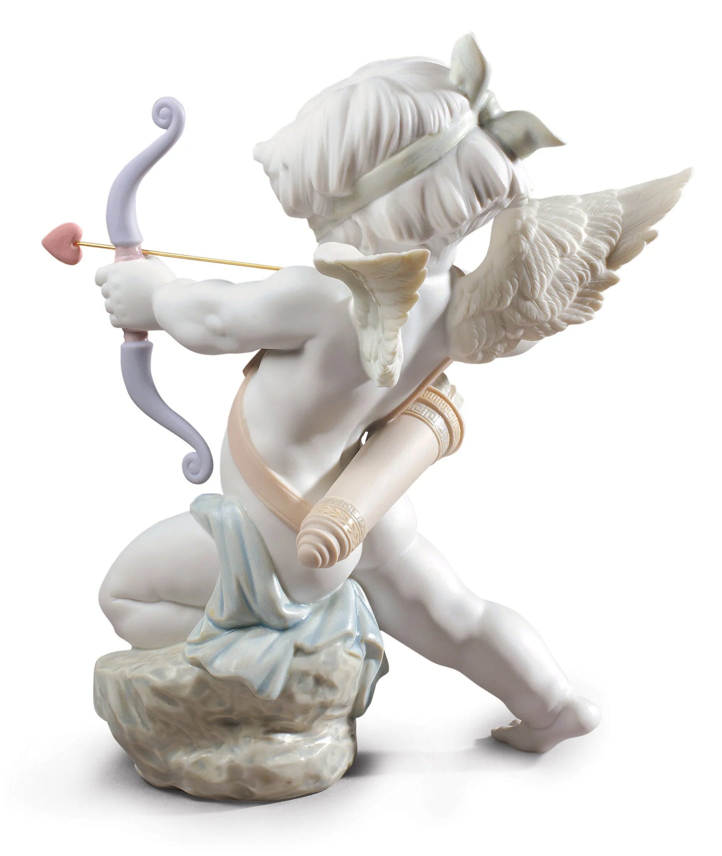 Straight to The Heart Cupid Angel Figurine