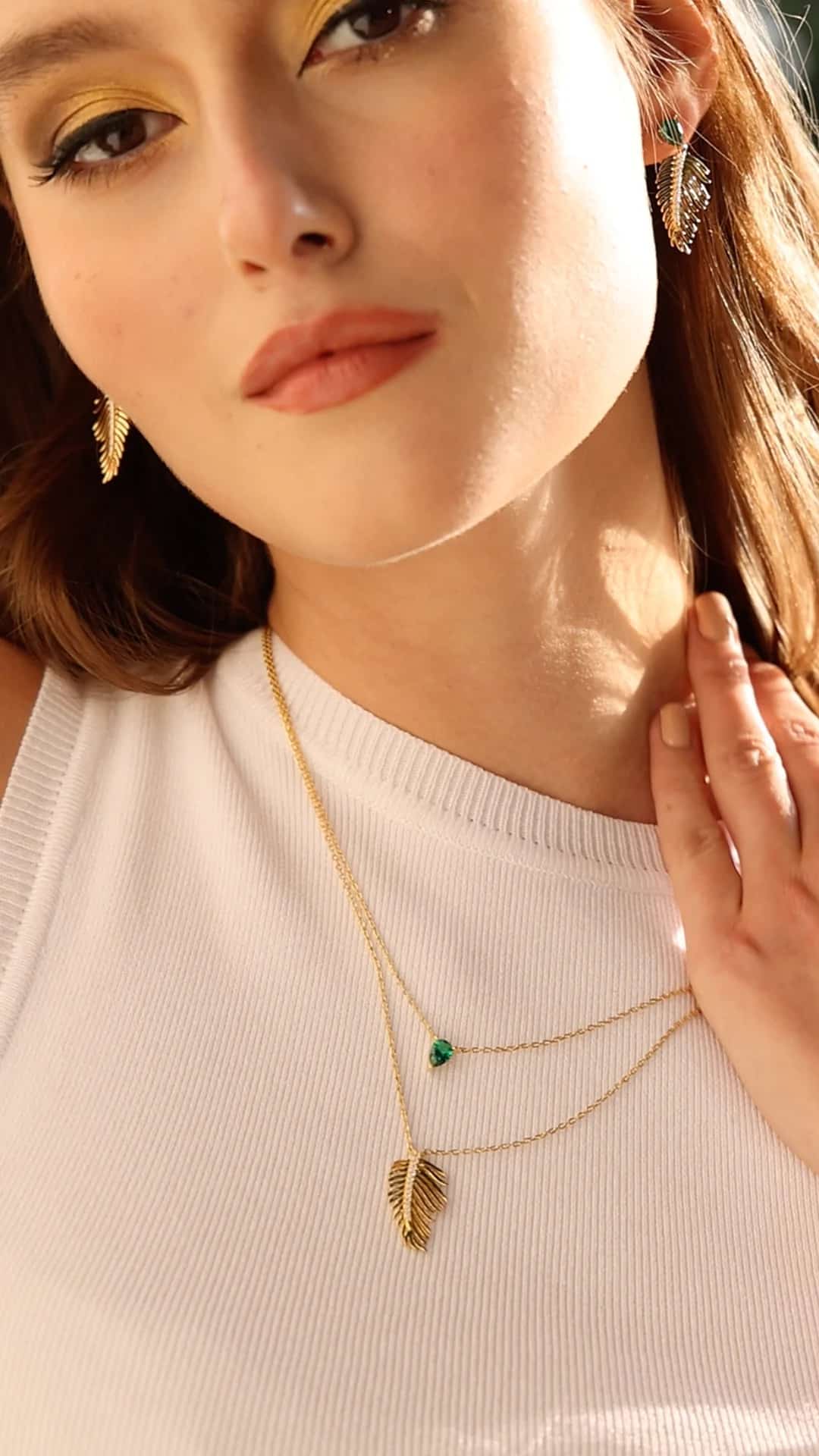 Borneo Necklace Gold Vermeil