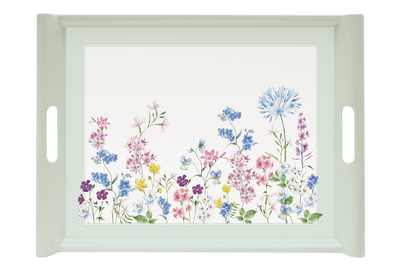 Tray w/handles 52x37 FLORAISON - Shukha Online Store