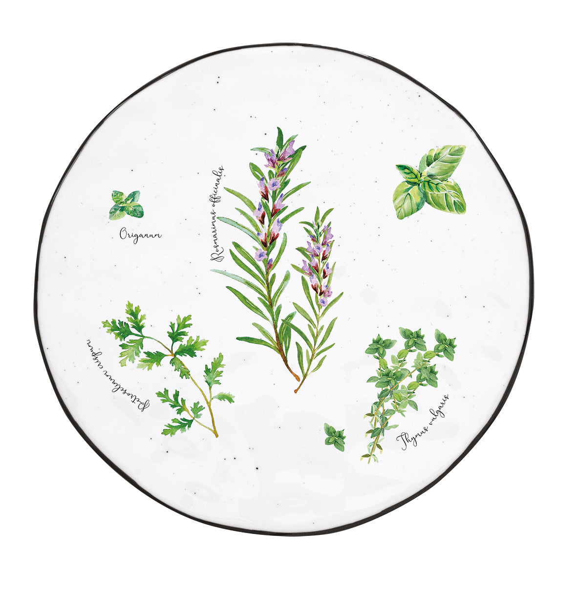 Porc.trivet Ø 20 cm in c.b. HERBARIUM - Shukha Online Store