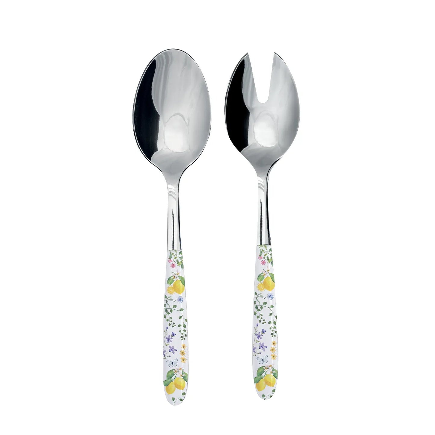 Salad servers FLEURS ET CITRONS