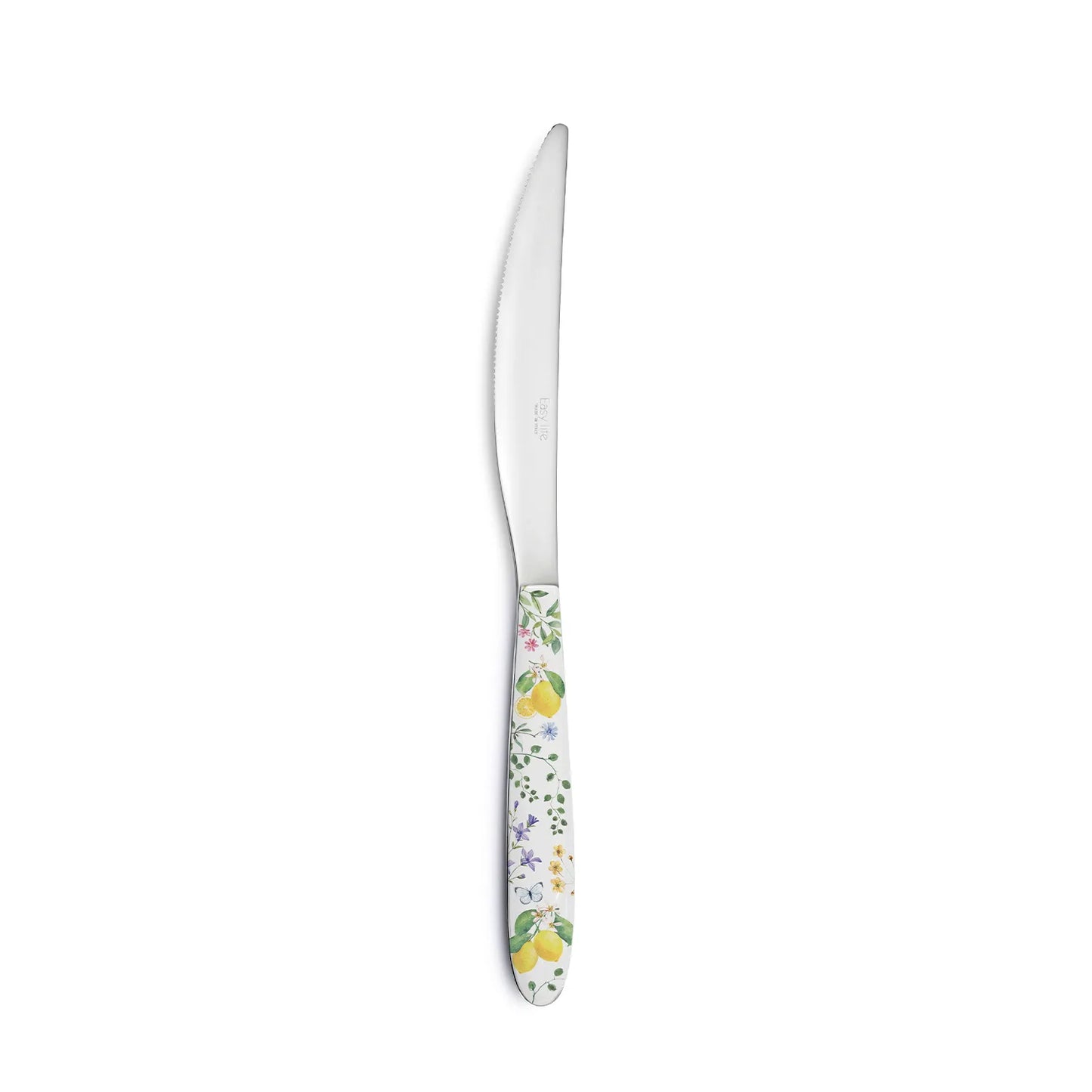 Knife with decorated handle FLEURS ET CITRONS