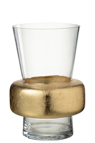 Vase Ring Glass Transparent