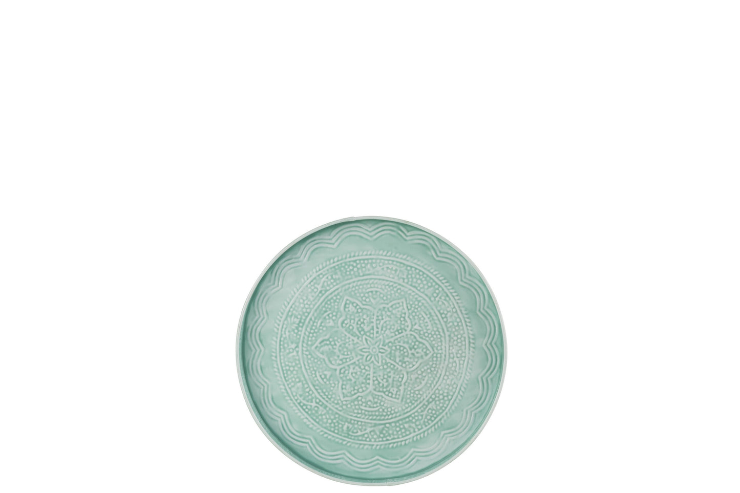 Tray Round Classic Iron Blue S