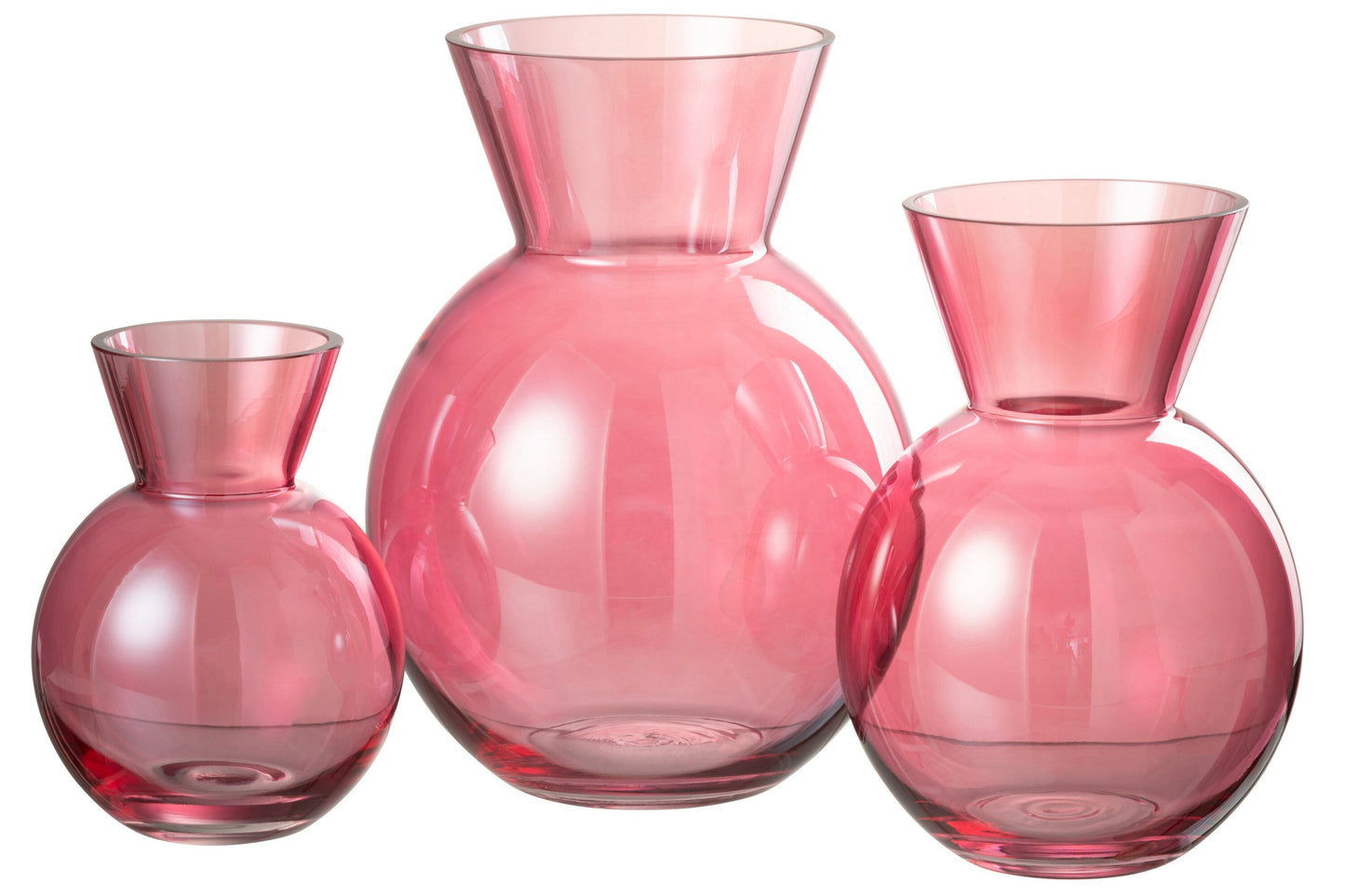 Base Ball Glass Red Medium
