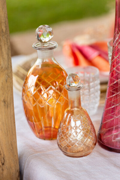 Carafes Checkered Glass