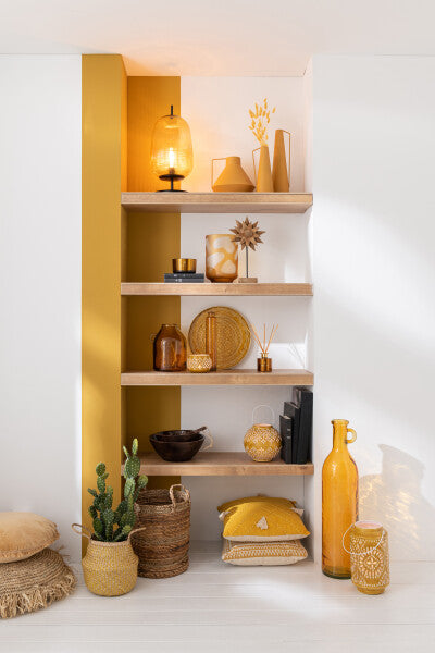 Vase Bottle Cylinder Ochre