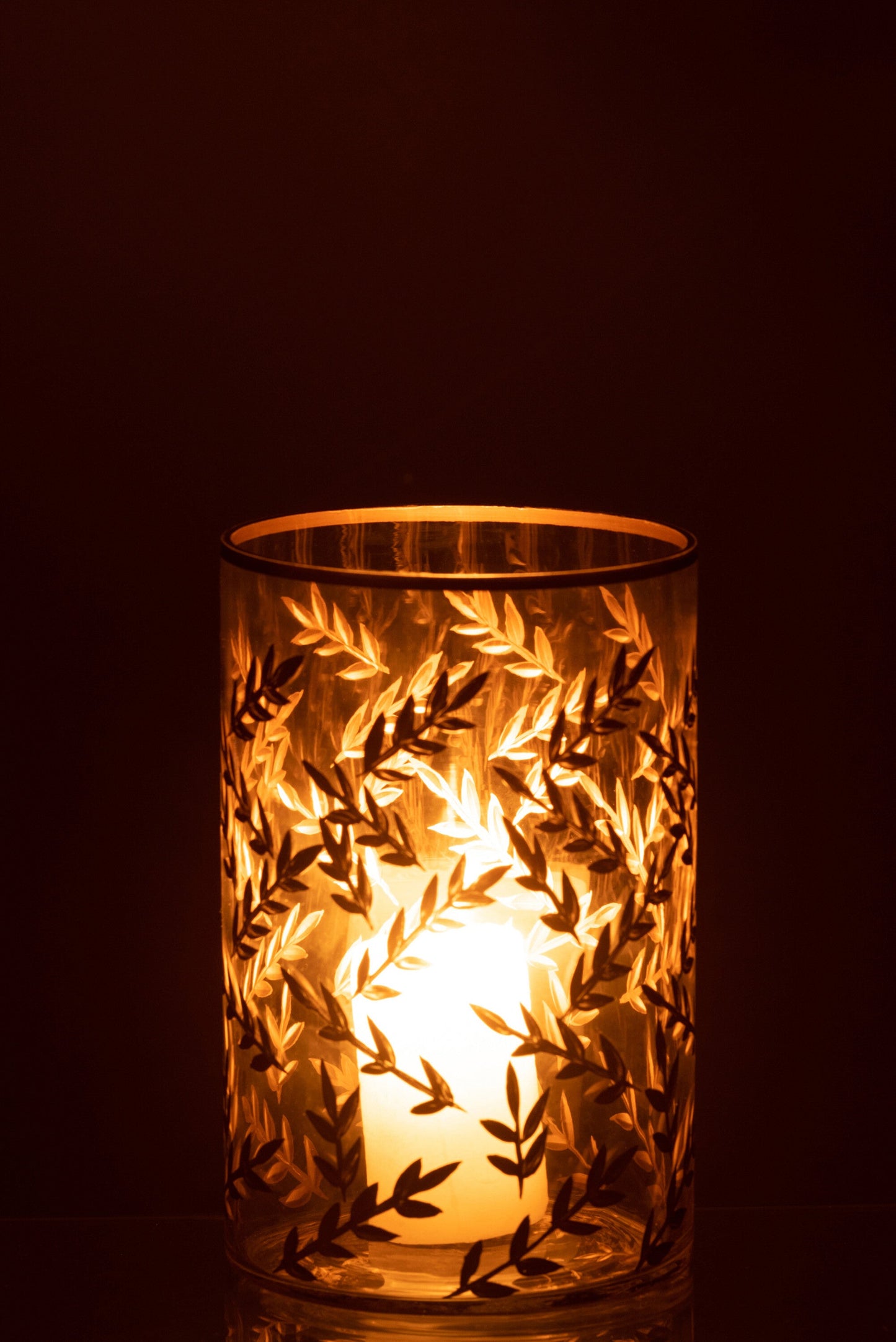 Hurricane Wheat Glass Gold/Transparent Medium