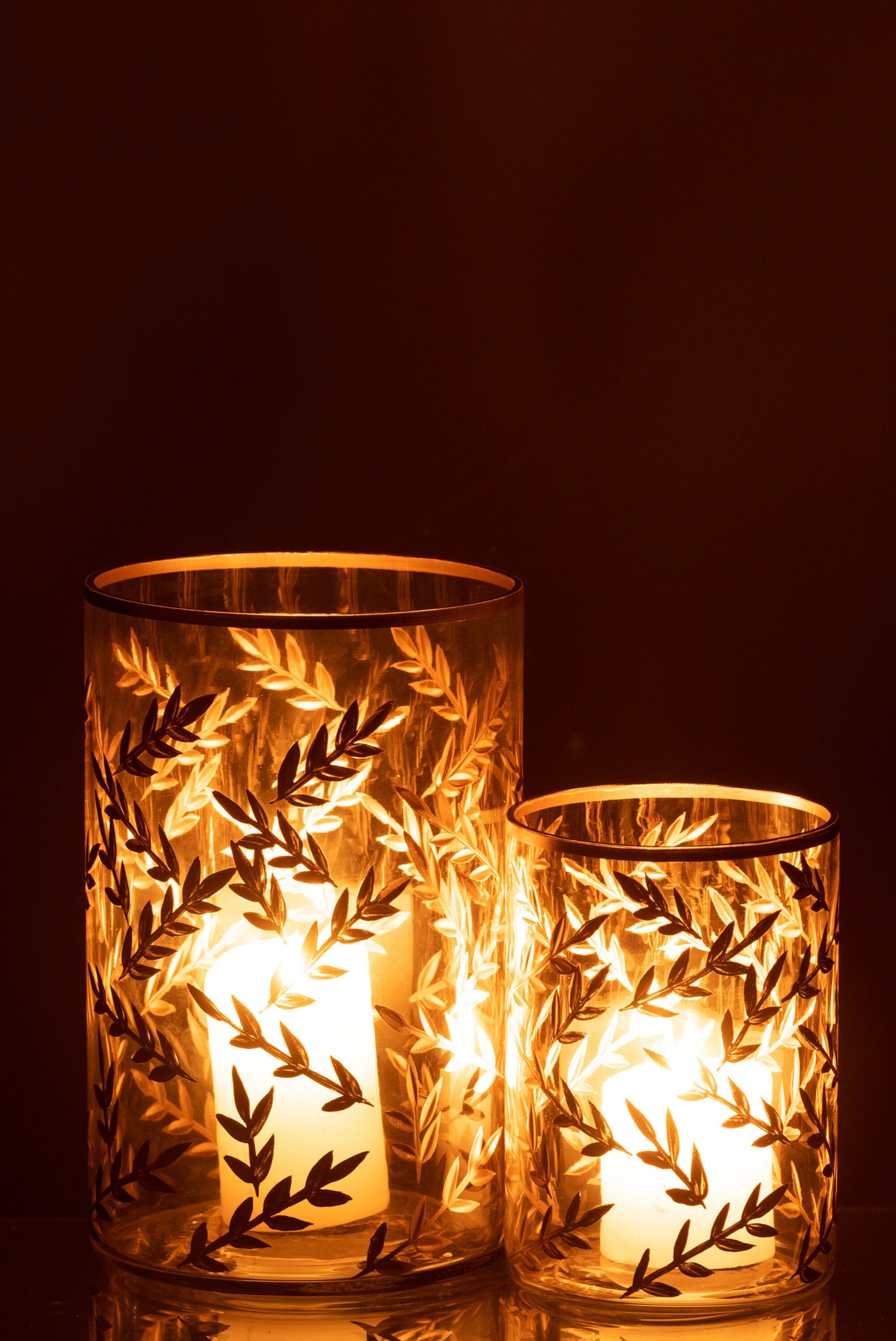 Hurricane Wheat Glass Gold/Transparent Medium