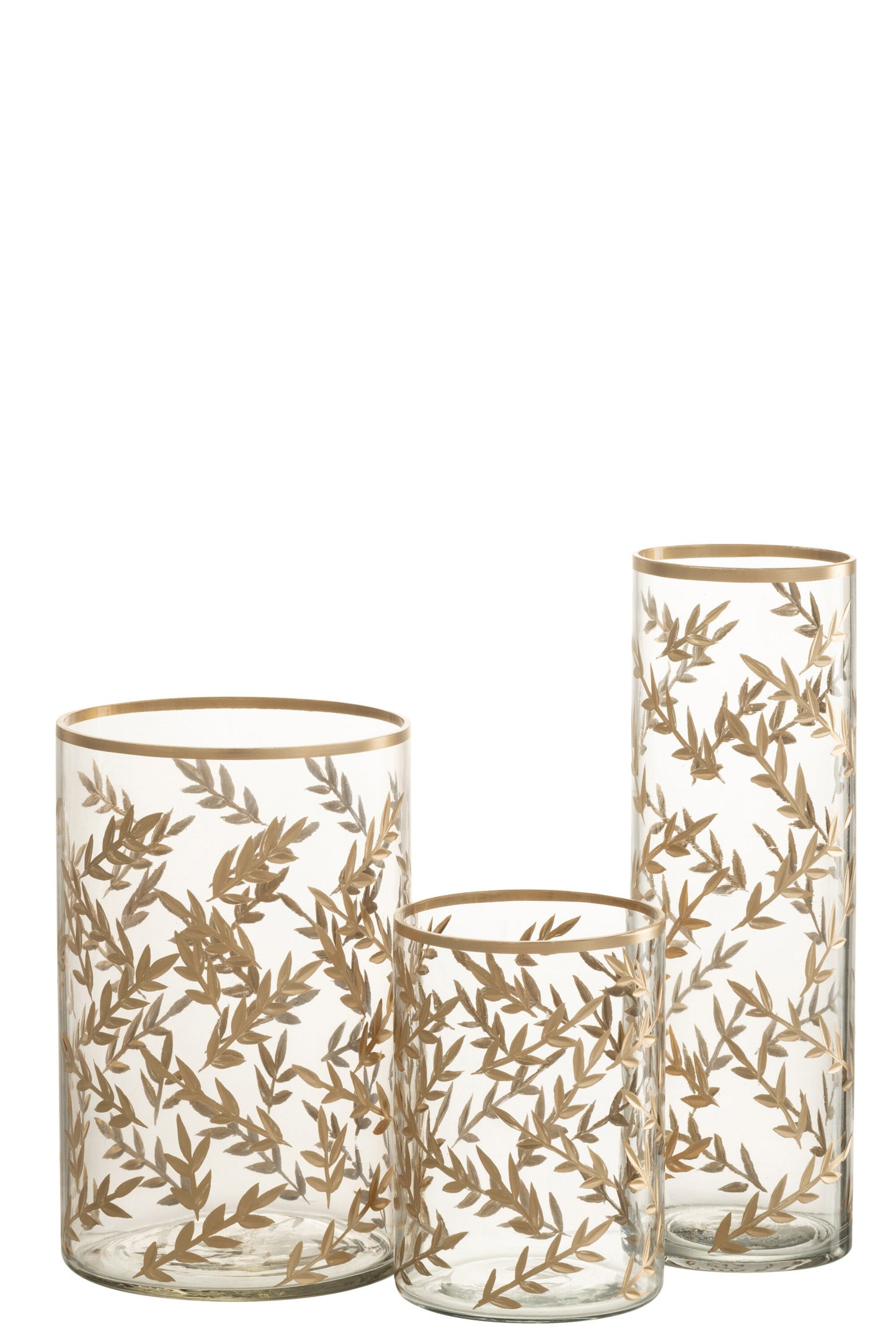 Hurricane Wheat Glass Gold/Transparent Large