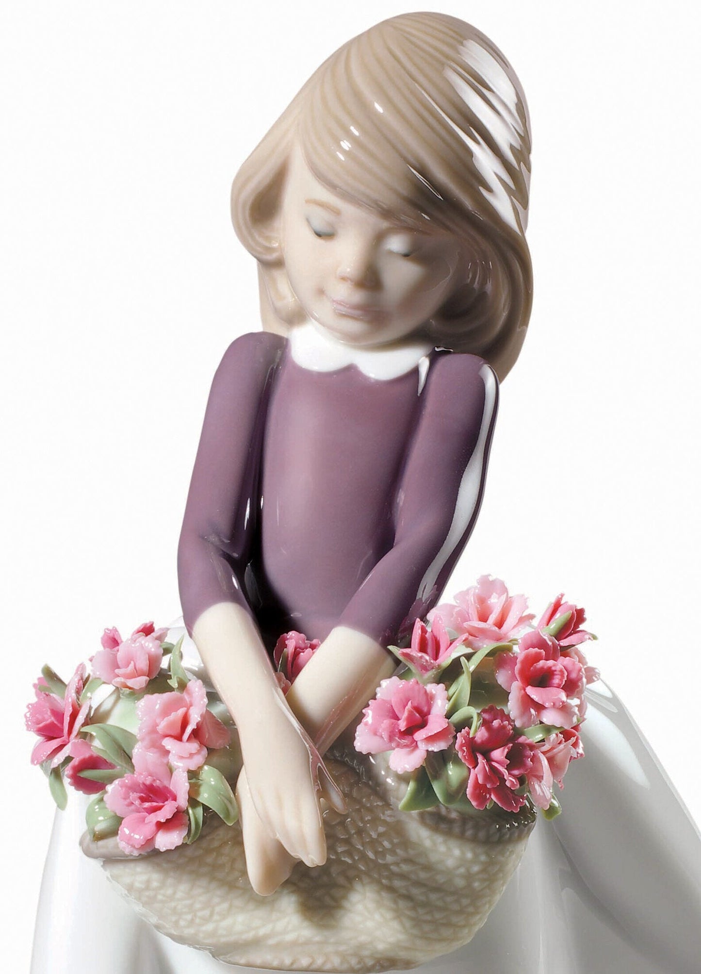 May Flowers Girl Figurine. Special Version
