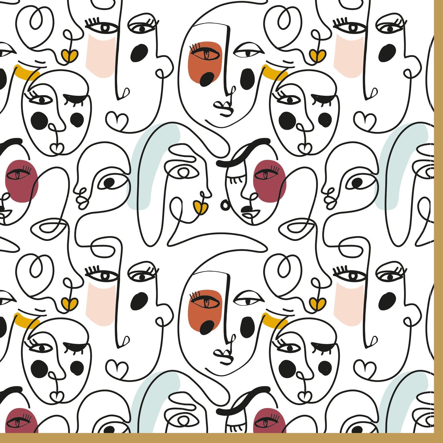 Pack of 20 Fashion paper 33x33 MODERNISM - Shukha Online Store