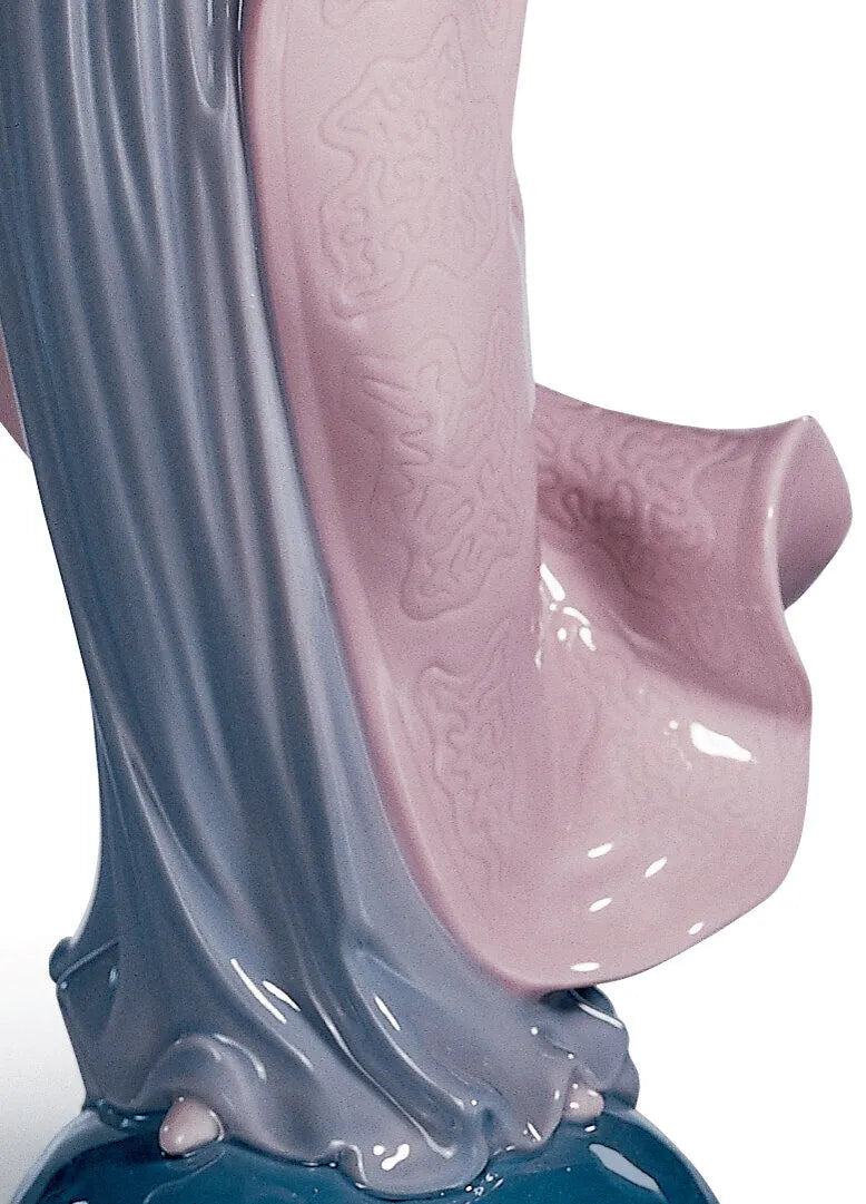Our Lady with Flowers Figurine