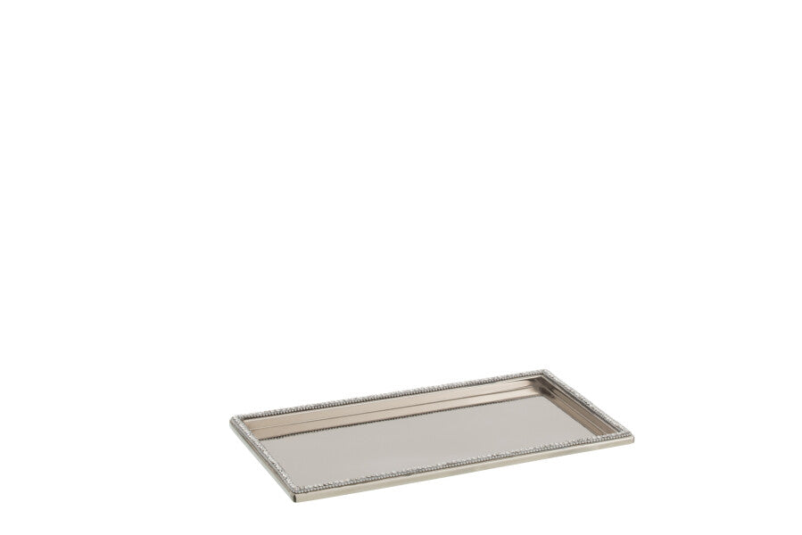 Tray Jewel Nickel Silver Medium