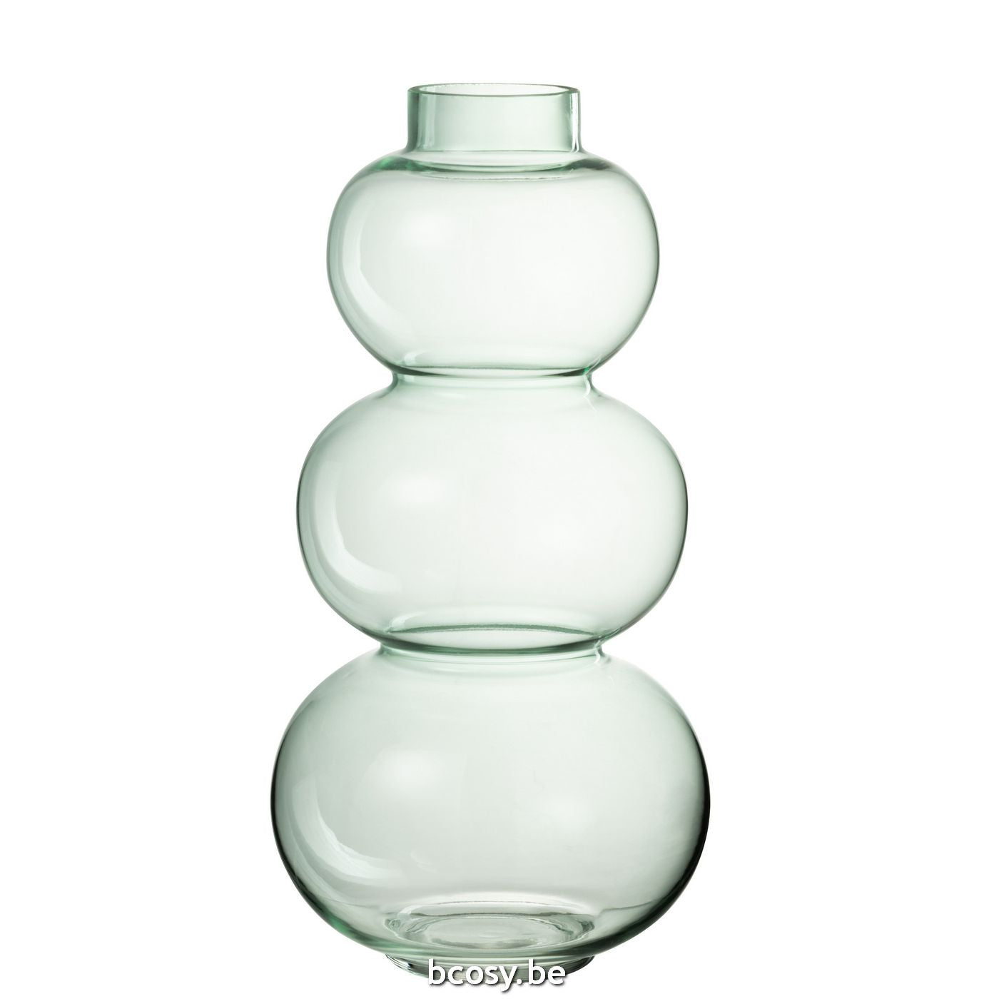 Vase Globes Glass Green Large