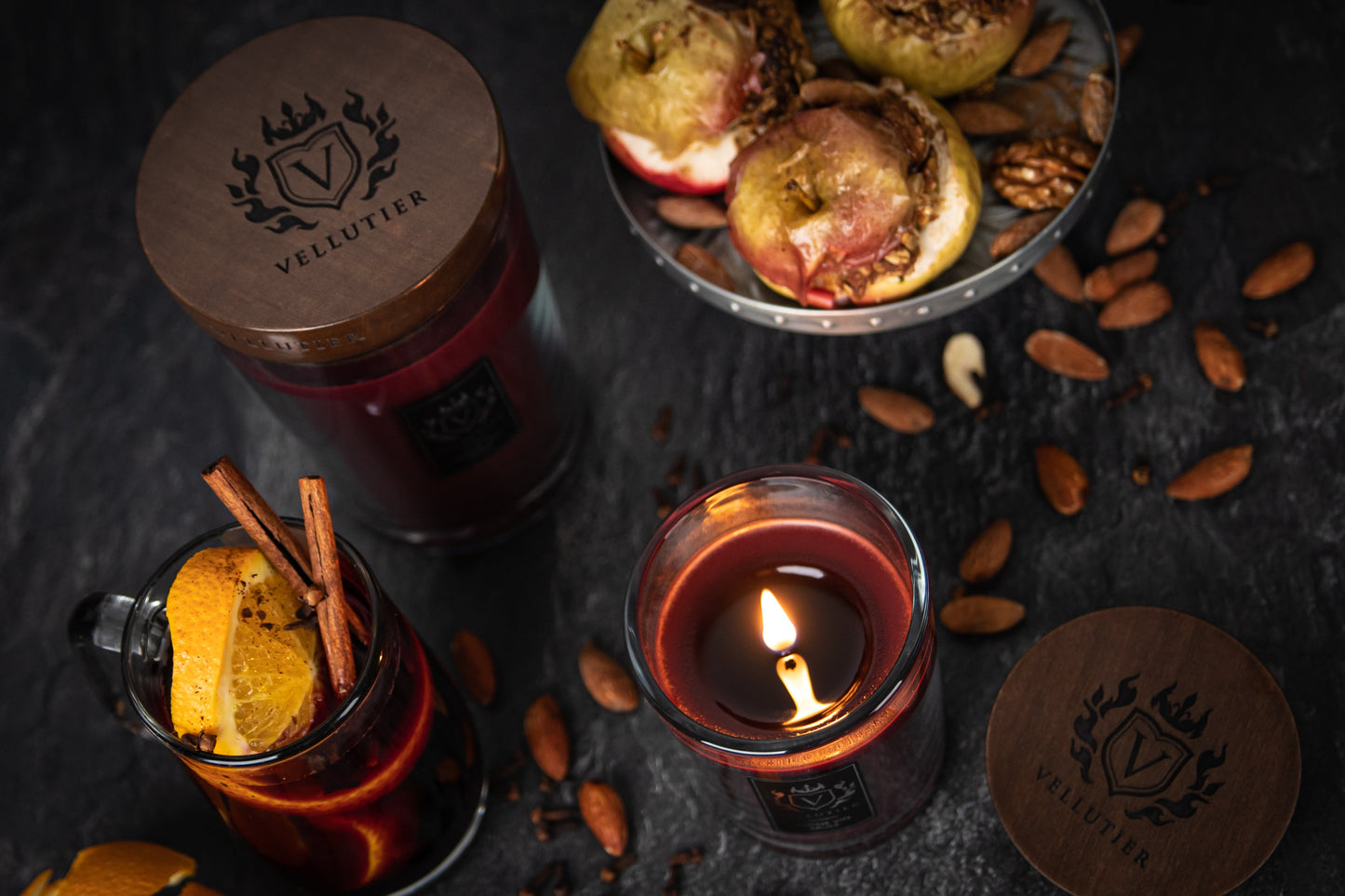 Large Candle - Alpine Vin Brulé - Shukha Online Store