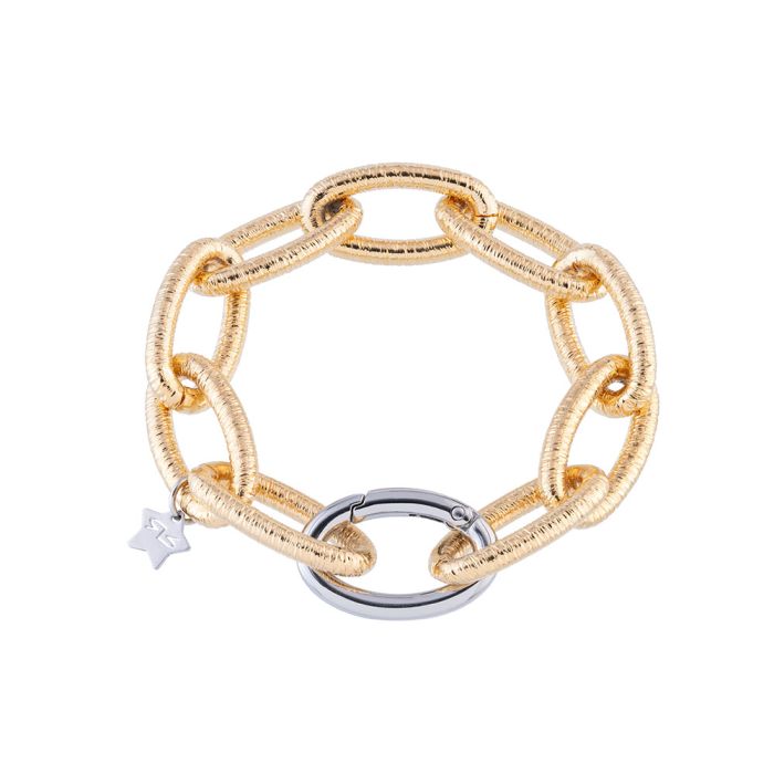 Diva bracelet with ethnic mesh