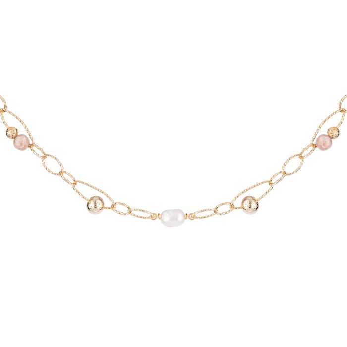 Tulipe necklace with pearl