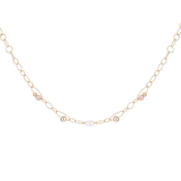 Tulipe necklace with pearl