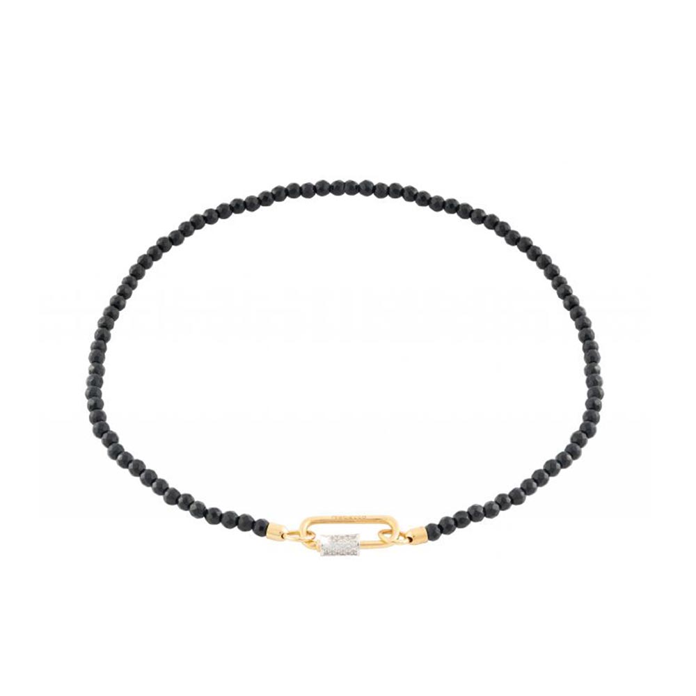 Palermo Necklace with Black Jade