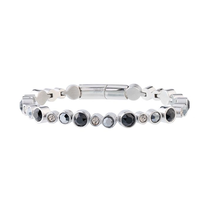 STEEL AND STONES BRACELET