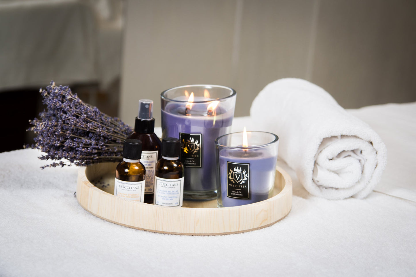 Large Candle - Hills of Provence - Shukha Online Store