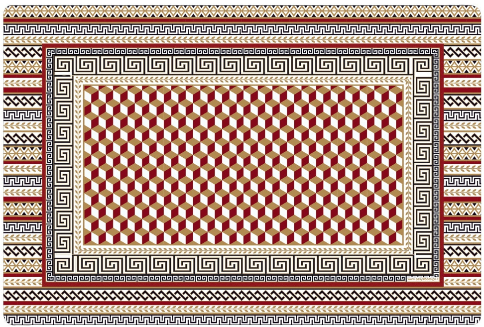 Table mat double side 45x30