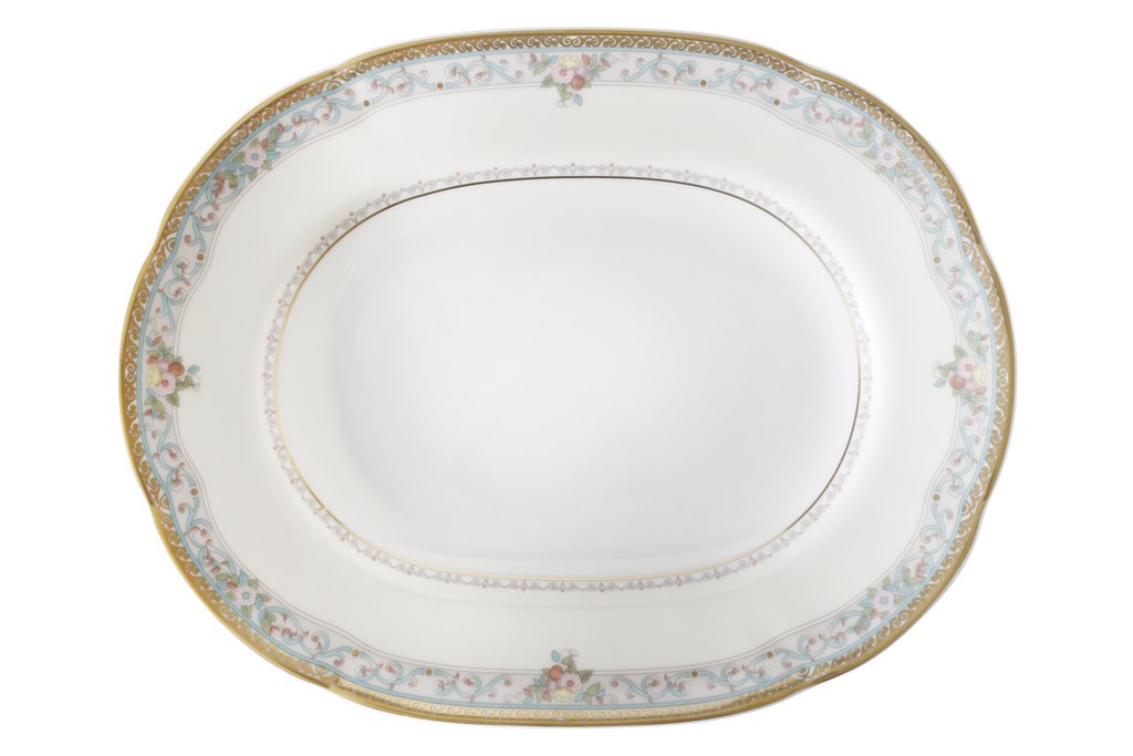 Solitude Oval Plater 38 0 Cm - Shukha Online Store