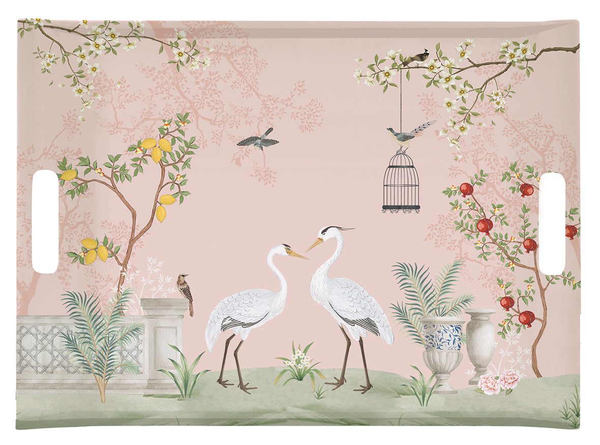 Tray with handles 38x27 cm JARDIN DE REVES