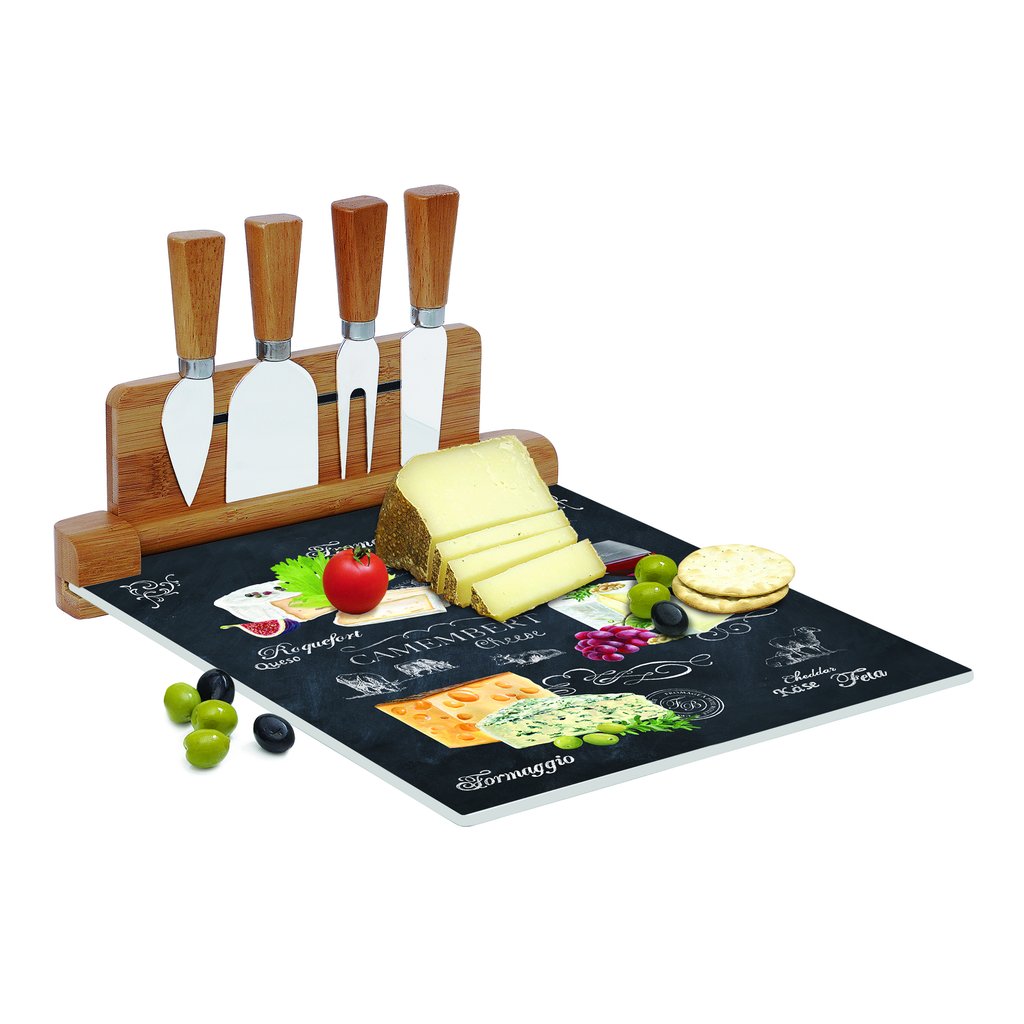 World Of Cheese cheese serving set