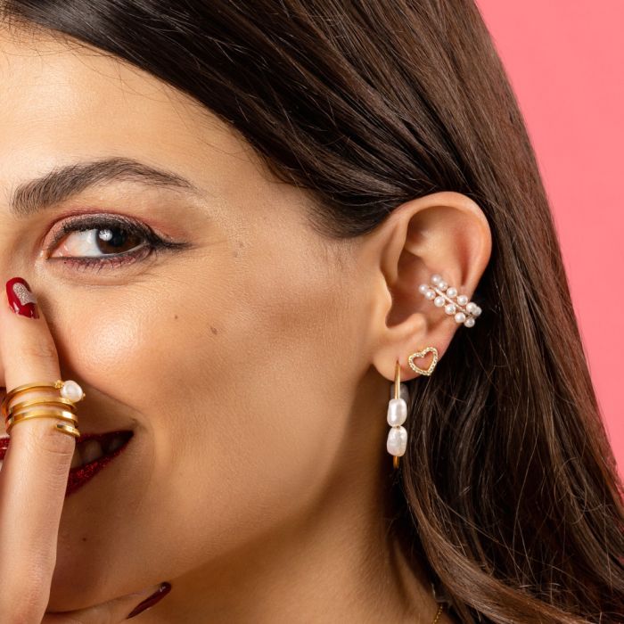 Golden Ear Cuff