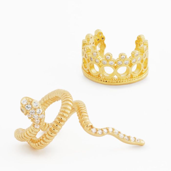 Golden Ear Cuff