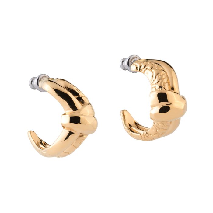 Ursula knot circle earring