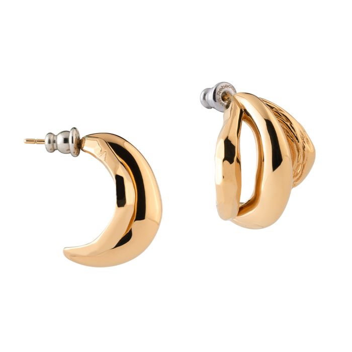 Ursula hoop earring three holes