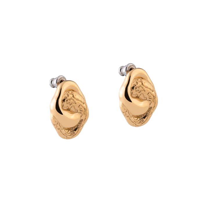 Ursula knot hole cover earring
