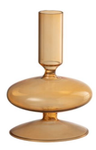 Candle Holder Transparent Glass