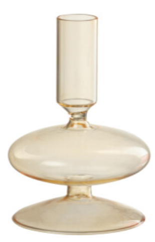 Candle Holder Transparent Glass