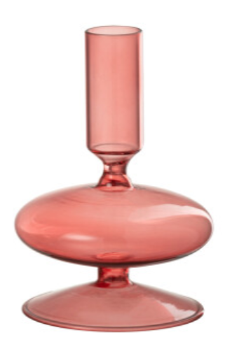 Candle Holder Transparent Glass