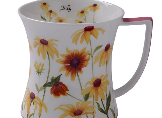 Flower Symphony Mug | July