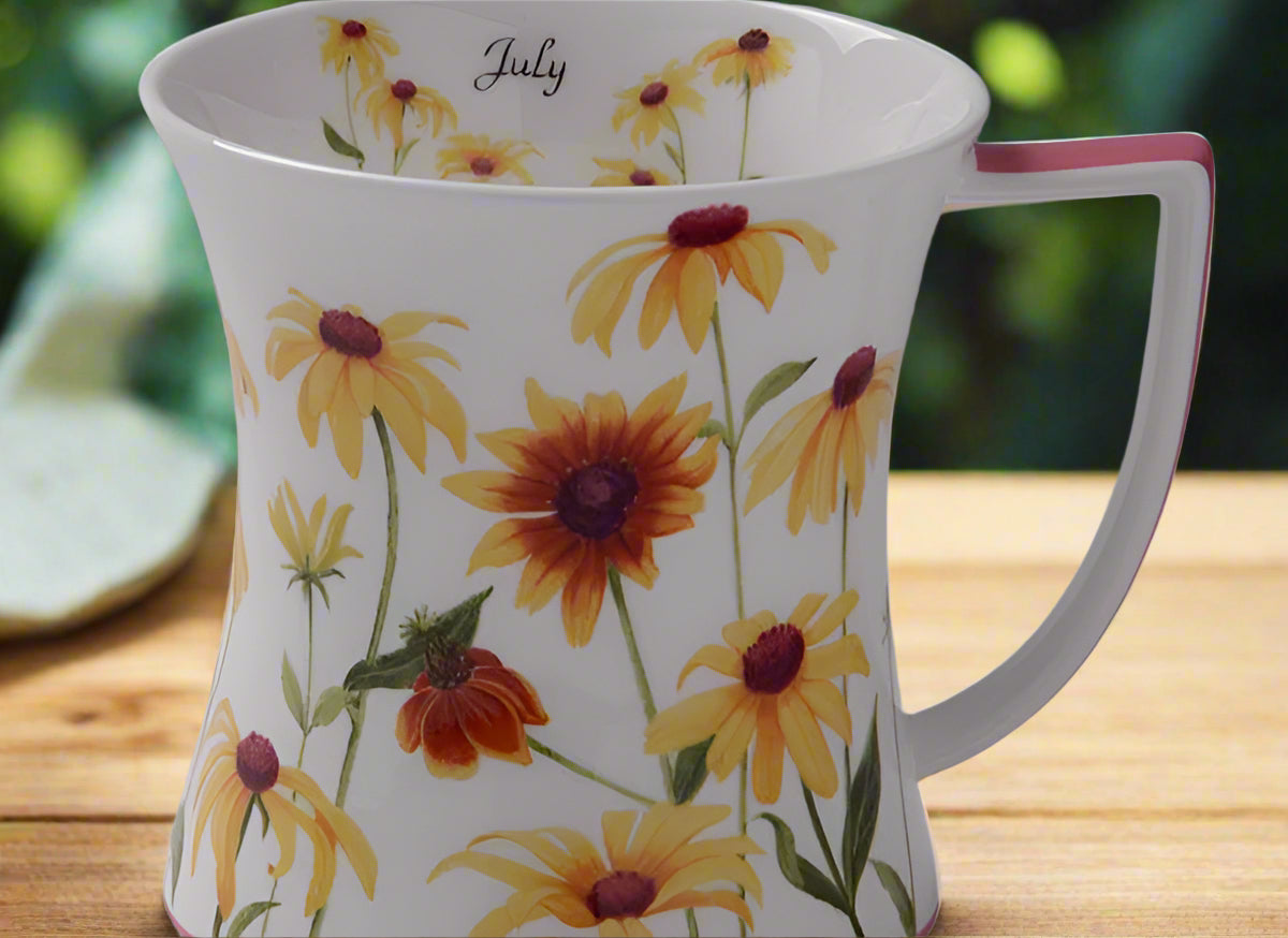Flower Symphony Mug | July