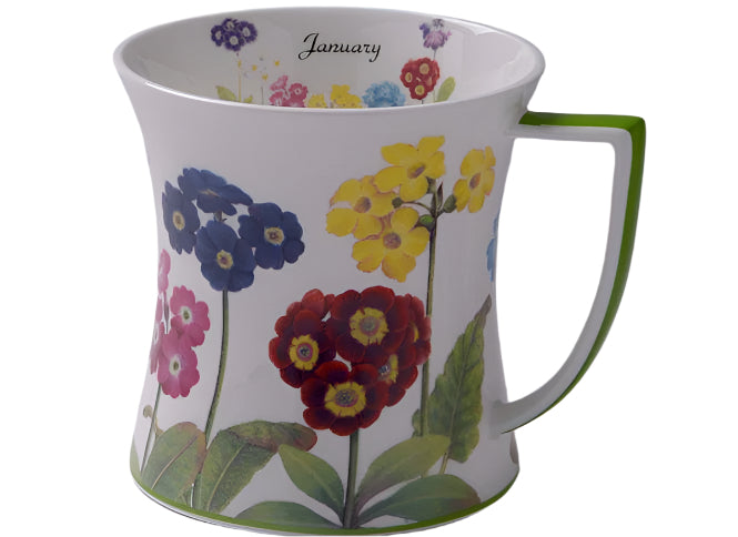 Flower Symphony Mug | January