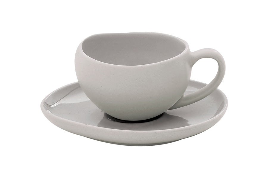 Set of 6 Coffee, 90 ml, ceramics, gray, Organic Collection