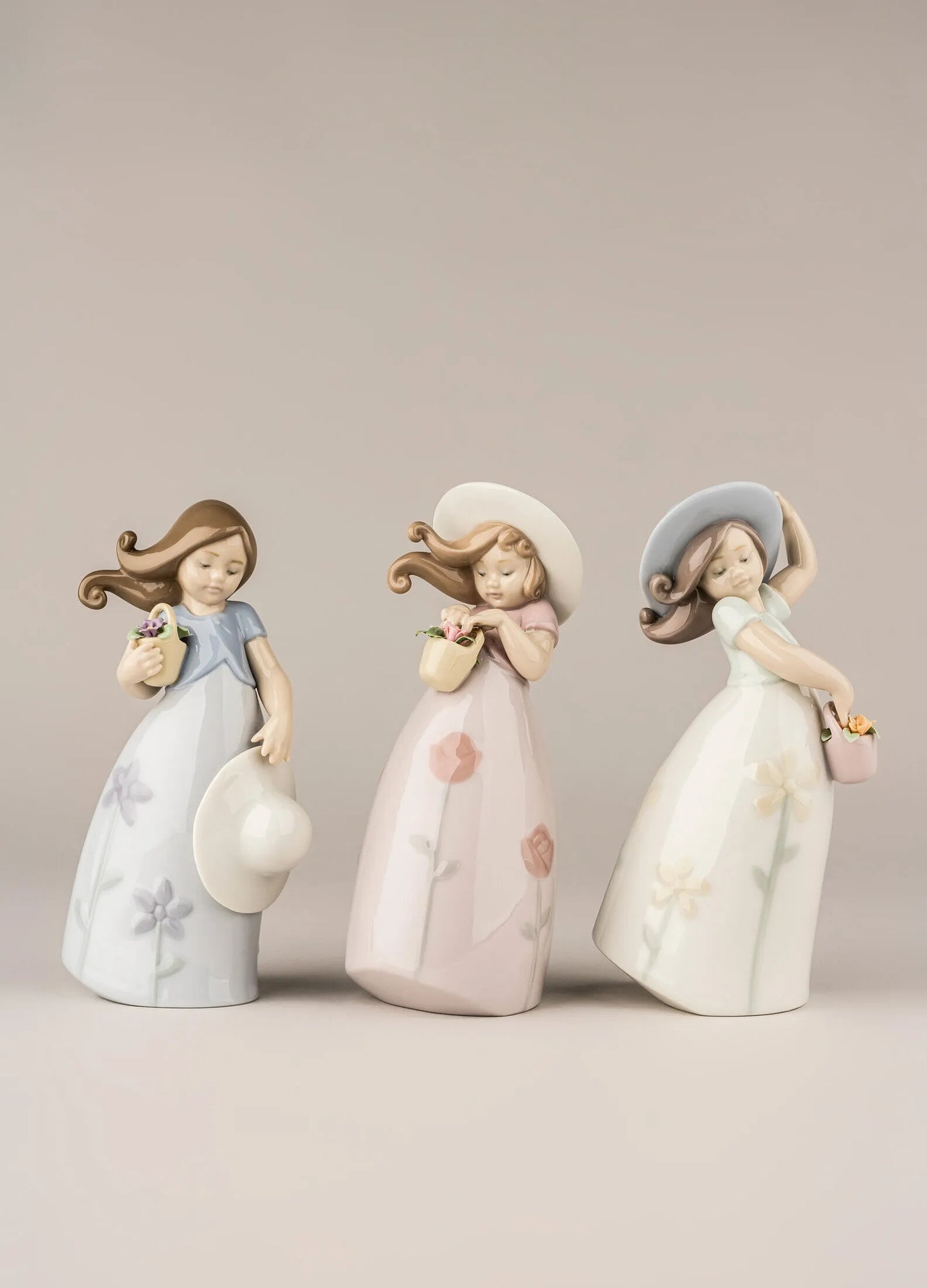Little Rose Girl Figurine